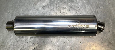 NEW! REMUS Grand Prix Stainless Left Muffler 54mm BMW KTM Yamaha Honda Etc - Image 1 of 4