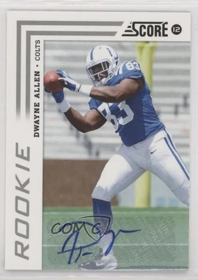 2012 Score Rookie Signatures Dwayne Allen #330 Rookie Auto RC - Image 1 of 2