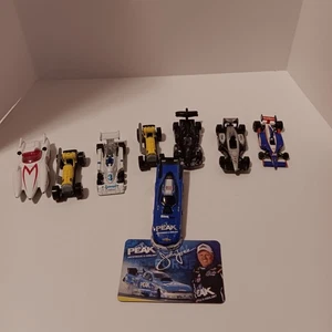 Lot of 8 Racing Cars, including John Force Peak Antifreeze NHRA Funny Car Model - Picture 1 of 17