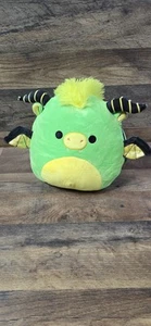 SQUISHMALLOWS BETHUNA DRAGO MISTICO CON CORNA 10" PELUCHE NUOVO CON ETICHETTE 2022 - Foto 1 di 7