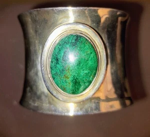 Brazalete Plata 925 Con Cabujón - Imagen 1 de 2