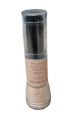 Bourjois Pinceau Poudre Libre Loose Powder Brush 63 Abricot Transparent HTF - Image 1 of 2