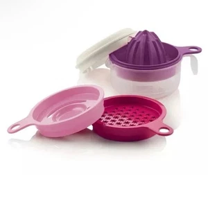 New Tupperware Ez Cooks Maid All in One Juicer Zester, Egg Separator Measure *B - Picture 1 of 1