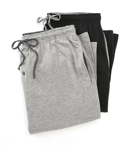 Hanes 4047 Classics 100% Cotton Knit Pant - 2 Pack - Picture 1 of 1