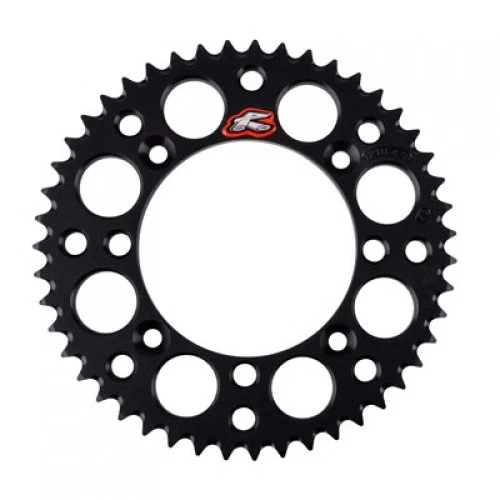 Renthal Rear Sprocket 52 Tooth Black 224U-520-52GPBK for Motorcycle Foto 1 de 1
