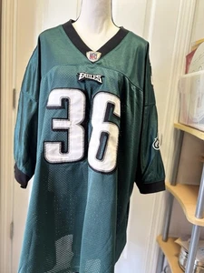 Philadelphia Eagles Brian Westbrook #36 Reebok NFL Jersey Size 60 4XL Green - Picture 1 of 8