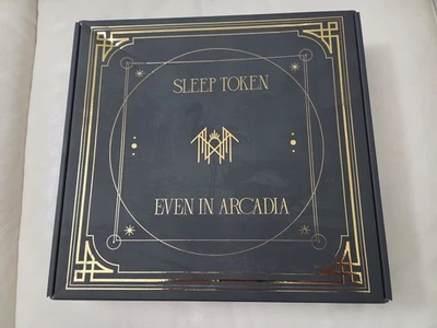 SLEEP TOKEN Even In Arcadia PROMO BOX T-Shirt, LP, TOKEN in envelope, Flyer - Image 1 of 4