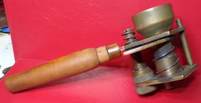 rare Ancienne outil à balle de plomb poudre fabrication chasse 19 éme bté sgdg - Photo 1/4