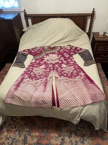 Antique Late Qing Dynasty Scholar's Robe | eBay