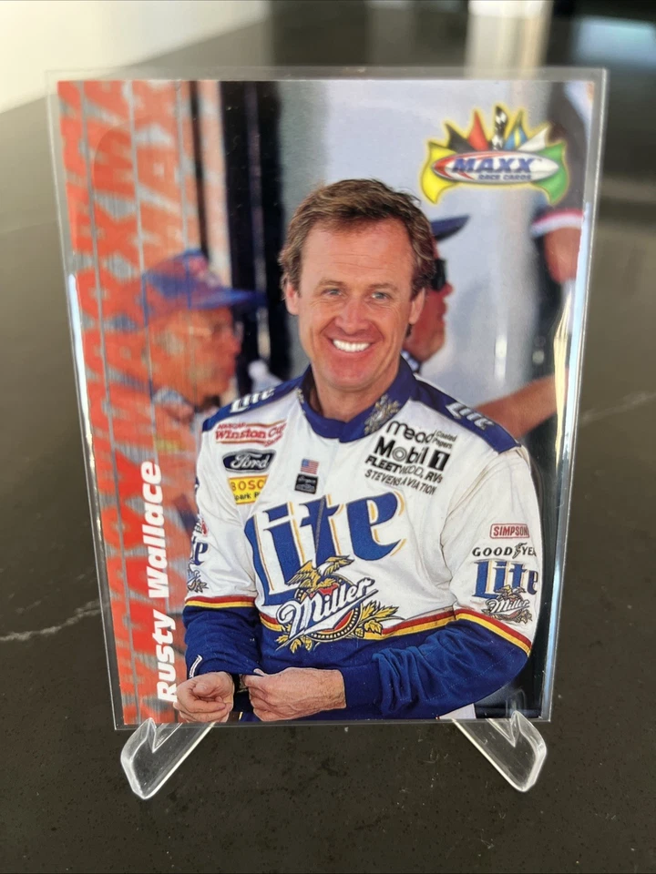 1997 Upper Deck Maxx - Rusty Wallace #2 - Image 1 of 2