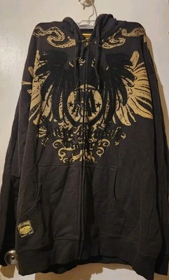 РЕДКАЯ оригинальная мужская толстовка с капюшоном 90-х Mecca XL - Изображение 1 из 4