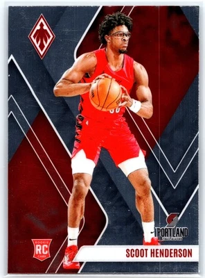 2023-24 Panini Phoenix #298 Scoot Henderson Phoenix Red Ice - Image 1 of 2