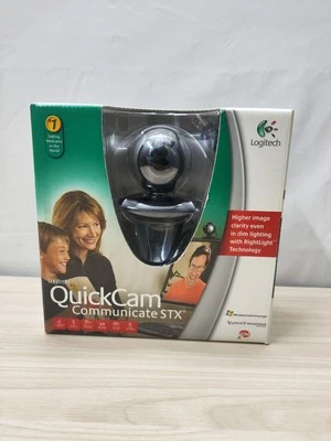 Logitech QuickCam Communicate STX Web Cam Windows Microsoft - Image 1 of 4