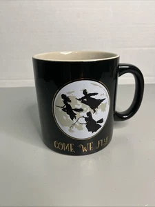 Disney Hocus Pocus Vieni, voliamo! Sanderson Sisters Tazza da Caffè Tazza da Tè Nero Oro - Foto 1 di 10