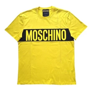 MOSCHINO T-Shirt ZRA0728 gelb-schwarz Größe 54 - Bild 1 von 1