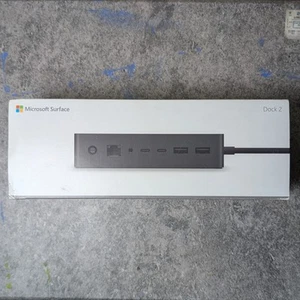 Microsoft Surface Dock 2 Docking Station Black Model 1917 New open box - Photo 1/5
