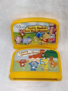 VTech V- Smile Cartridges Baby Learn and Discover Home Games Pooh 2006 Interact  - Picture 1 of 10