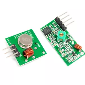 DC 5V 433Mhz RF Wireless Transmitter Module Receiver Kit For Arduino Raspberry - Picture 1 of 6