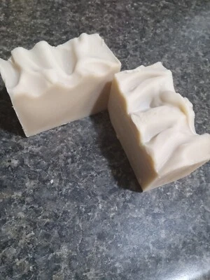 Goats Milk soap pure unscented 5 Bars,5 oz each - Image 1 of 2