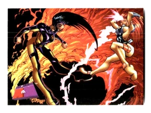 Tarjeta coleccionable Marvel vs. WildStorm 1997 #27 Voodoo vs Phoenix - Imagen 1 de 4