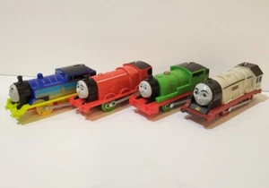 Thomas And Friends 4 Battery Power Trains Lot Tested Thomas James Duchess Percy - Picture 1 of 24