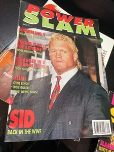 WWE Power Slam Magazin # 9 SID VICIOUS WWF Wrestling Magazin - Bild 1 von 3