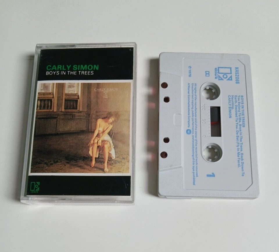 CARLY SIMON BOYS IN THE TREES CASSETTE TAPE ELEKTRA 1978 - Image 1 of 1