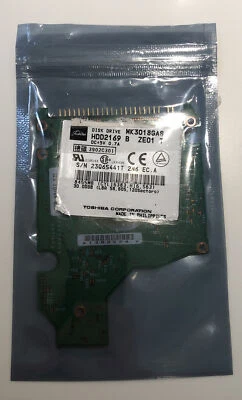 Toshiba MK3018GAS HDD2169 B ZE01 T 30GB 2.5” IDE HardDrive-CONTROLLER BOARD ONLY - Image 1 of 2