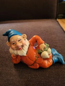 JUEGO DE DOS Gnomos Vintage Papel Maché Japón Caprichosos Navidad Elfos Enanos - Imagen 1 de 16