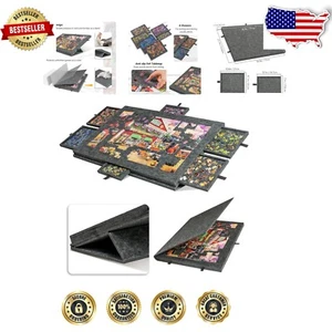Ultimate Puzzle Board – 2-in-1 Cover, Lightweight Design & 1000-Piece Capacity - Picture 1 of 10