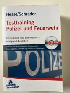 Testtraining Polizei und Feuerwehr (Hesse/Schrader) - Bild 1 von 2