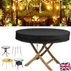 Heavy Duty Garden Outdoor Furniture Cover Round Rattan Patio Table Protection