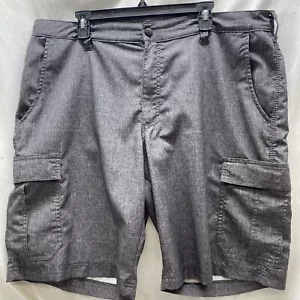 Pantalones cortos cargo Lee para hombre talla 40 100 % poliéster gris oscuro - Imagen 1 de 24