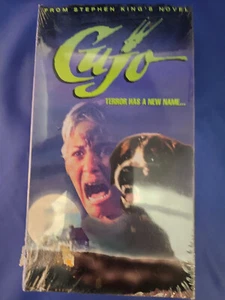 Cujo Stephen King VHS Sealed New HTF OOP - Foto 1 di 2