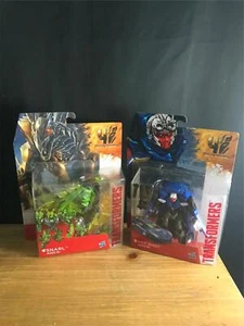 LOT OF 2 NEW 2014 Transformers 4 Age Of Extinction ACTION FIGURES SNARL+HOT SHOT - Picture 1 of 10