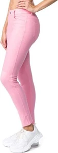 Light Pink Extra Large Cotton-Blend 5-Pocket Skinny Jeggings Pants NEW XL - Picture 1 of 5