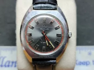 Vintage Westclox Automatic Watch Winds Runs Keeps Time - Picture 1 of 2