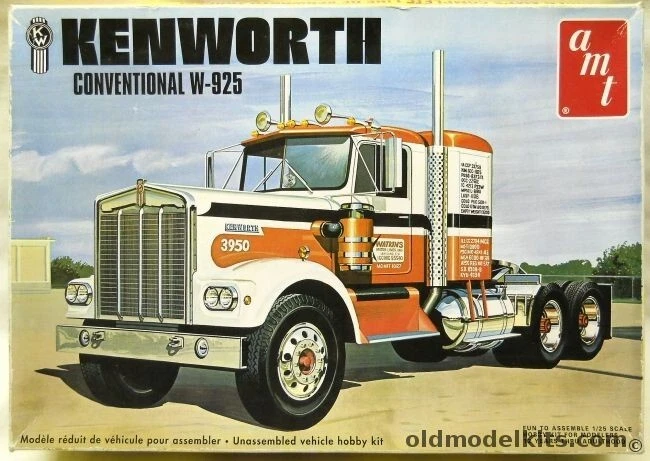 Kenworth Convenzionale W-925 Modellino Amt 1/25 - Immagine 1 di 1