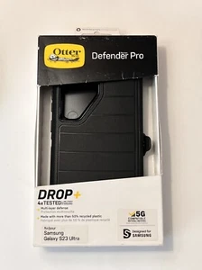 Samsung Galaxy S23 Ultra Otterbox Defender Series Pro Case (Black) - Picture 1 of 4