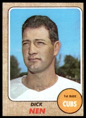 1968 Topps Dick Nen Chicago Cubs #591 *Set Break - Image 1 of 2