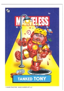 TANKED TONY Stark Iron Man Marveless Kids 6a Magic Marker Art Pingitore MINT - Bild 1 von 1