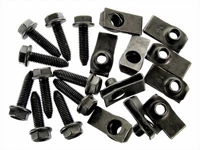 Pernos de cuerpo y clips de tuerca en U CHRYSLER - M8-1,25 x 30 mm - 13 mm hexagonal - 20 piezas (10ea)- #132 Foto 1 de 4