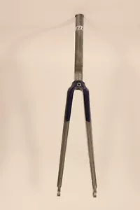 Fuji FC-770 Carbon Alloy Fork 700 1 1/8x280mm Threadless Rim Brake Blu/Gry FKC47 - Picture 1 of 3