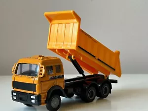 Mercedes-Benz Dump Truck Auto Tedesca Modello Veicolo Diefuso Giocattolo Welly - Foto 1 di 16