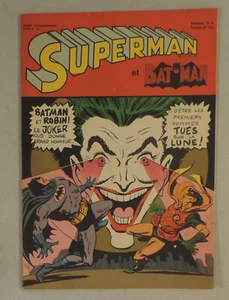 Superman Batman mensuel no 34 Interpresse 1970 EO TBE - Imagen 1 de 2