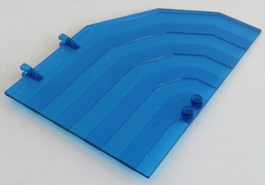 LEGO - Puerta / Puerta 1 x 9 x 11, transparente azul oscuro # 2596 - Imagen 1 de 1