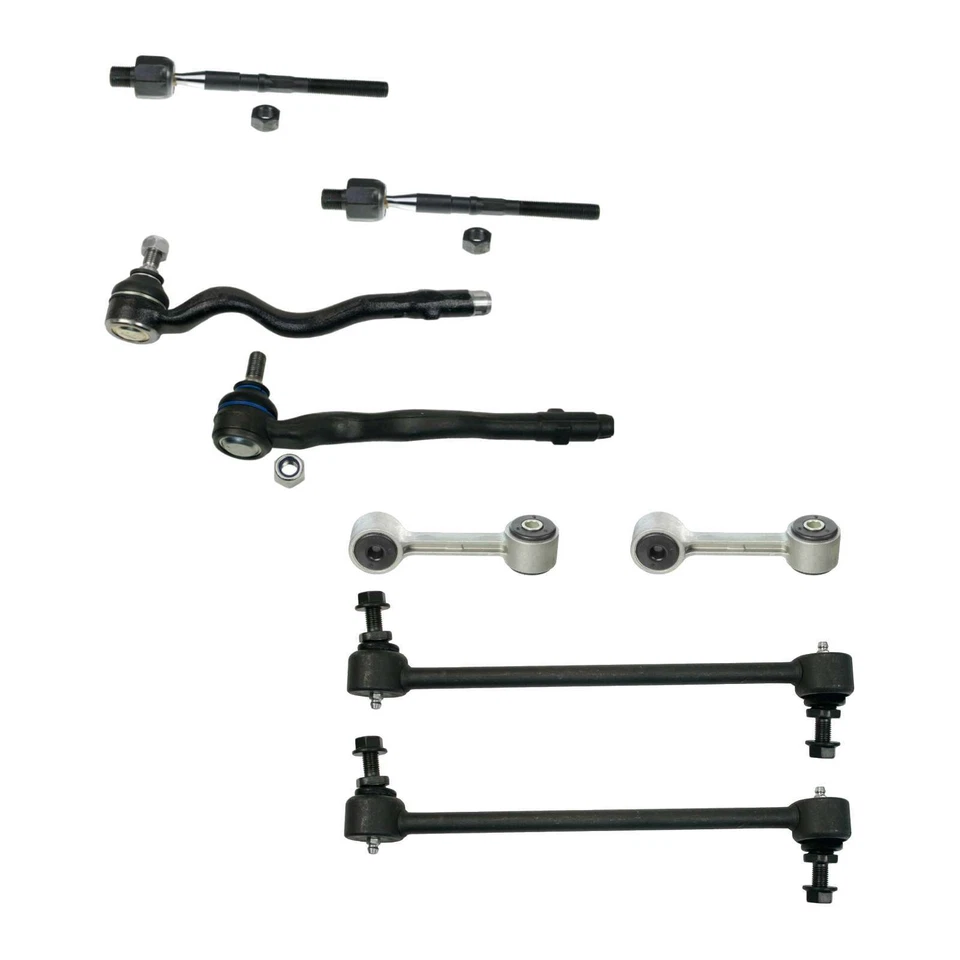 Концы анкерного стержня 8 шт. 2 внутренних и 2 внешних 2 передних и 2 задних звена стабилизатора подвески BMW Z4 03-08 - Изображение 1 из 1