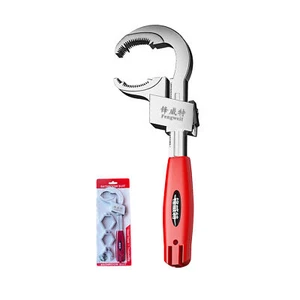 Multifunctional Faucet Wrench Plumbing Tool For Sink Bathroom Kitchen Spanner - Picture 1 of 9