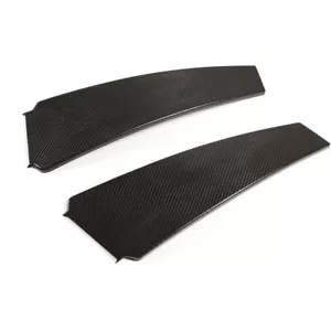 Carbon Fiber Extrior Door B Pillar Cover Trim For Maserati Quattroporte 14-20 - Picture 1 of 5