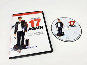 17 AGAIN (DVD, 2009, Widescreen/ Full Screen) Zac Efron Matthew Perry – Good - Foto 1 di 10